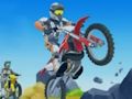 Gioco Gara motociclistica in collina  in linea