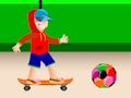 Gioco Ragazzo sullo skate  in linea
