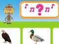 Gioco Il mondo dei versi degli animali di Alice  in linea