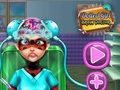 Gioco Dottore del cervello della ragazza punteggiata  in linea