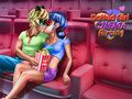 Gioco Cinema punteggiato di ragazza che flirta  in linea
