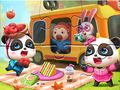 Gioco Puzzle: picnic del piccolo panda  in linea