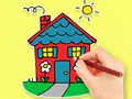 Gioco Libro da colorare: Casa dei sogni  in linea