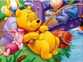 Gioco Puzzle: Winnie pesca  in linea