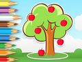 Gioco Libro da colorare: Melo  in linea