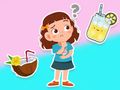 Gioco Quiz per bambini: cosa vorresti bere?  in linea