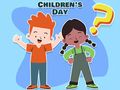 Gioco Quiz per bambini: quanto sai della Giornata dei bambini  in linea