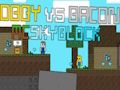 Gioco Obby contro Bacon: MCSkyblock  in linea