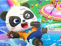 Gioco Puzzle: Parco acquatico Baby Panda  in linea