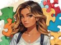 Gioco Puzzle anime scorrevole  in linea