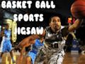Gioco Puzzle sportivo di basket  in linea