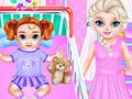 Gioco Giornata dedicata alla cura della piccola Elsa  in linea