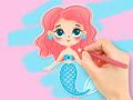 Gioco Libro da colorare: godersi la sirena  in linea