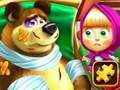 Gioco Puzzle di Masha e Orso  in linea