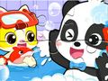 Gioco Puzzle: l'ora della doccia per Baby Panda  in linea