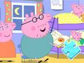 Gioco Puzzle: la storia di Peppa addormentata  in linea