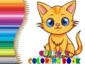 Gioco Libro da colorare di gatti carini  in linea