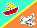 Gioco Quiz per bambini: divertimento con i trasporti  in linea