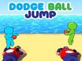 Gioco Salto con la palla schivata  in linea