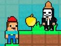 Gioco Noob contro Hacker Gold Apple  in linea