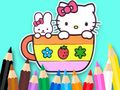 Gioco Libro da colorare: Coppa del gattino  in linea