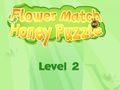 Gioco Puzzle con miele e fiammifero di fiori  in linea