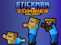 Gioco Stickman contro Zombies WorldCraft  in linea