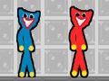 Gioco Bastone rosso e blu Huggy  in linea