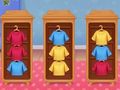 Gioco Il puzzle con ordinamento dei colori dell'armadio  in linea