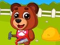 Gioco I bambini costruiscono una casa  in linea