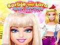 Gioco Barbie e Lara sfida sul tappeto rosso  in linea