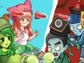 Gioco Zombie di difesa della ragazza delle piante  in linea