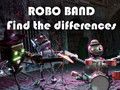 Gioco Robot Band: trova le differenze  in linea