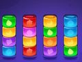 Gioco Puzzle di ordinamento di colori caramelle  in linea