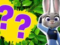 Gioco Quiz per bambini: cosa sai di Zootropolis  in linea