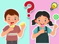 Gioco Quiz per bambini: che sapore hanno?  in linea