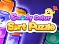 Gioco Puzzle di ordinamento di colori caramelle  in linea