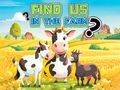 Gioco Quiz per bambini: trovaci nella fattoria  in linea
