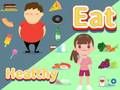 Gioco Quiz per bambini: mangia sano  in linea