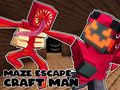 Gioco Fuga dal labirinto: Craft Man  in linea