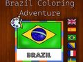 Gioco Avventura da colorare in Brasile  in linea