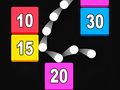 Gioco Spaccamattoni: sfere a gravità  in linea