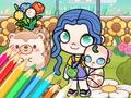 Gioco Libro da colorare: Avatar World Babycare  in linea