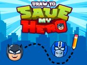 Gioco Disegna per salvare il mio eroe  in linea