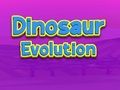 Gioco Evoluzione dei dinosauri  in linea
