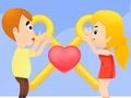 Gioco Puzzle con spille Storia d'amore  in linea