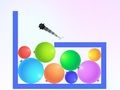 Gioco Scontro tra palloncini  in linea