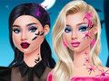 Gioco Trucco di Halloween della cultura pop  in linea