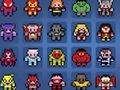 Gioco Immagini per numeri - Supereroi  in linea