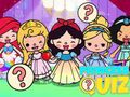 Gioco Quiz per bambini: quiz sulla principessa  in linea